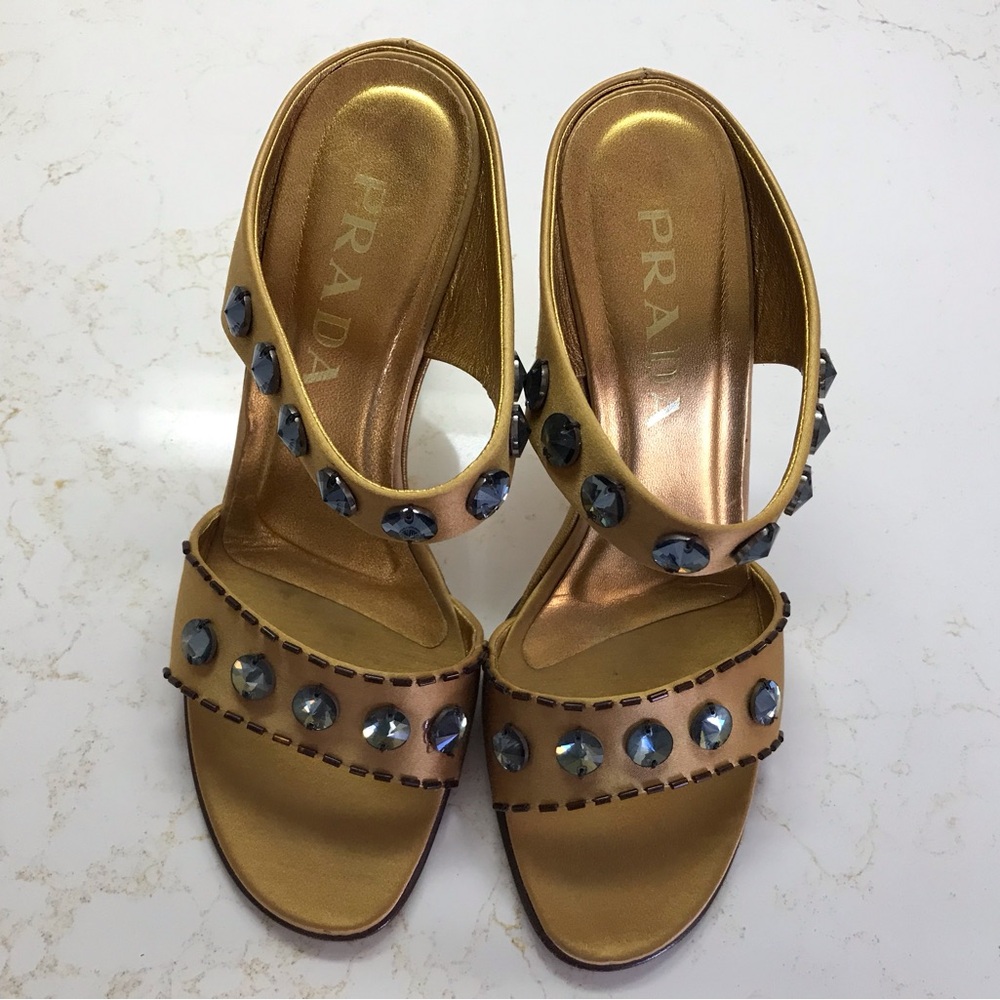 Vintage PRADA Women’s High Heel Sandals - Picture 8 of 8